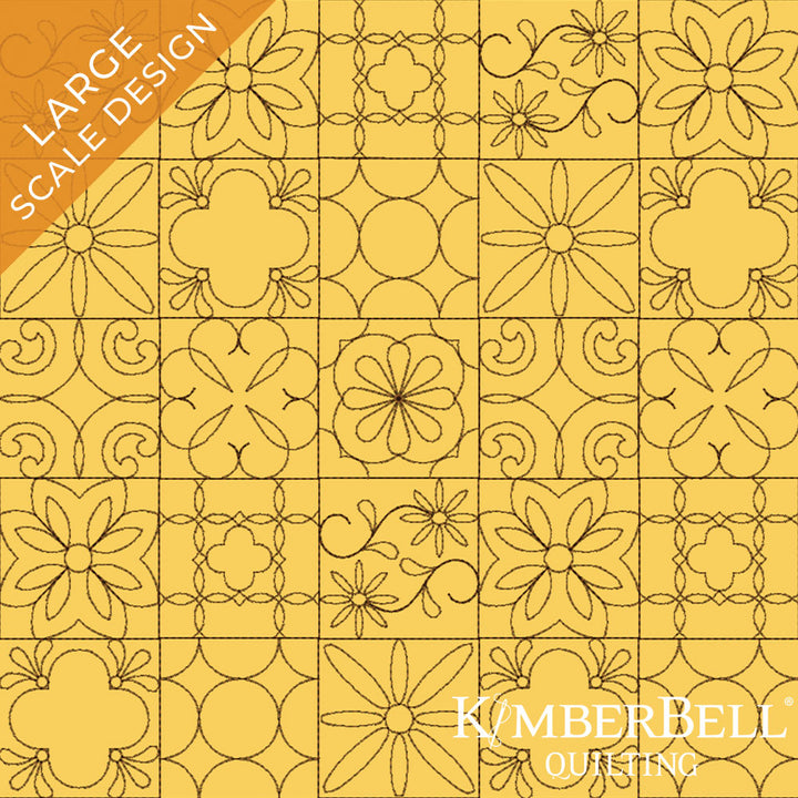 Tile 1 - Background Quilting