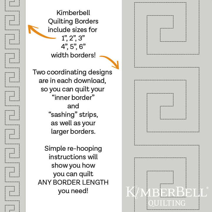 Meander Border 1 - Background Quilting