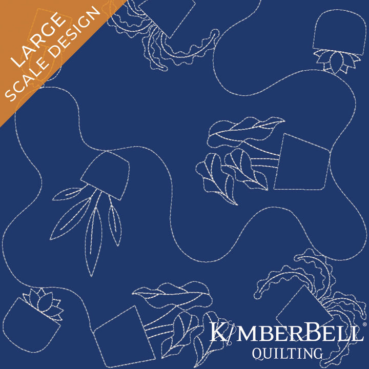 Plant 19 - Background Quilting