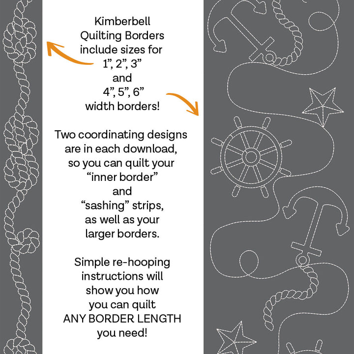 Nautical Border 1 - Background Quilting