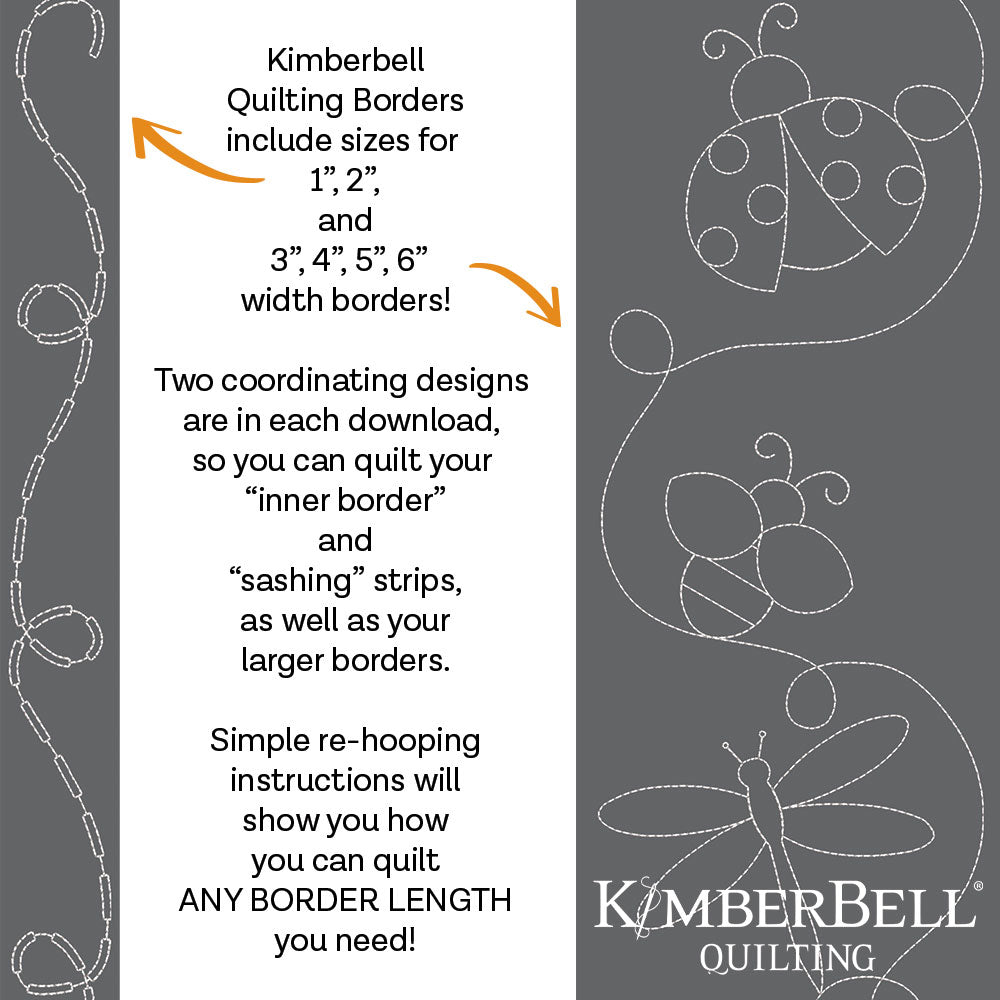 Insect Border 2 - Background Quilting