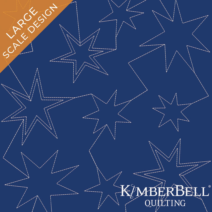 Stars 15 - Background Quilting