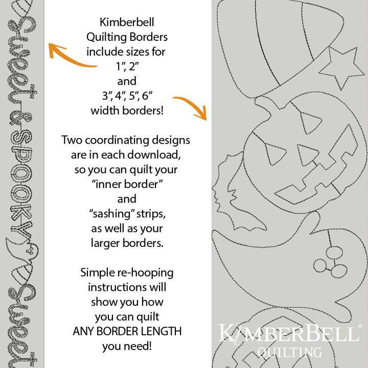 Halloween Border 6 - Background Quilting