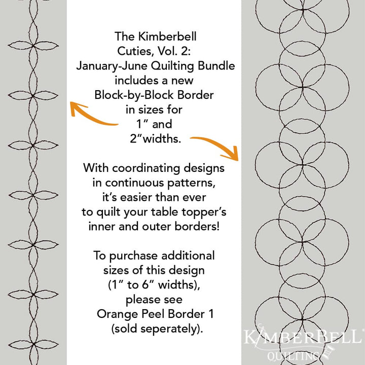 Cuties Vol. 2 Quilting Bundle, January-June