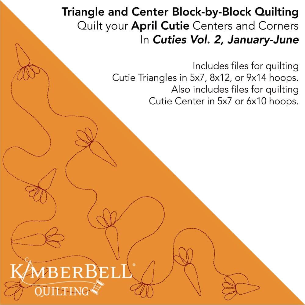 Cuties Vol. 2 Quilting Bundle, January-June