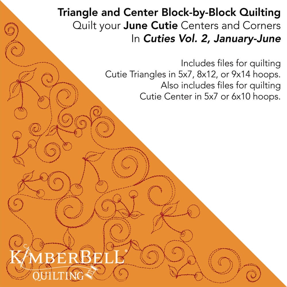 Cuties Vol. 2 Quilting Bundle, January-June