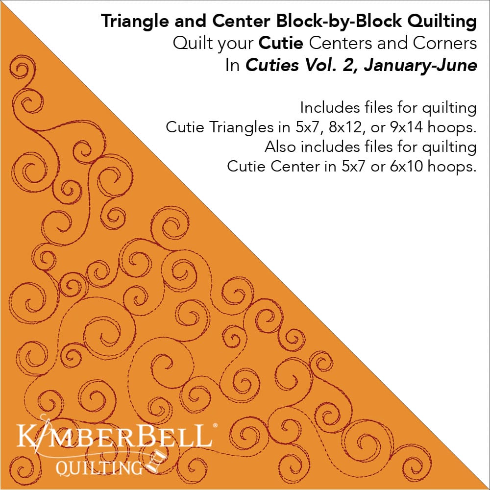 Cuties Vol. 2 Quilting Bundle, January-June