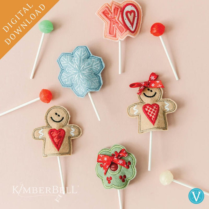 kdvt1086 Winter Felt Cozies