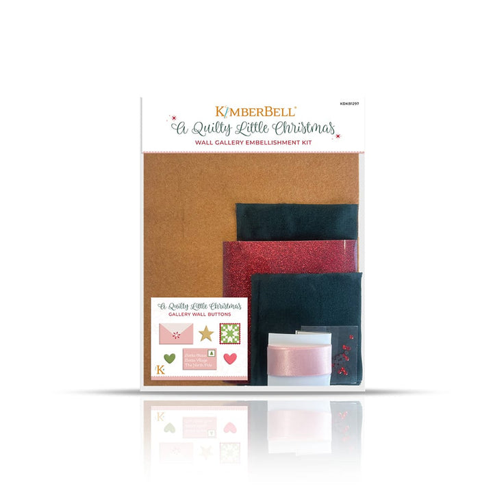 A Quilty Little Christmas Wall Gallery Embellishment Kit Image