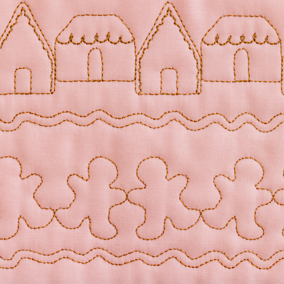 Christmas 16 background quilting design red