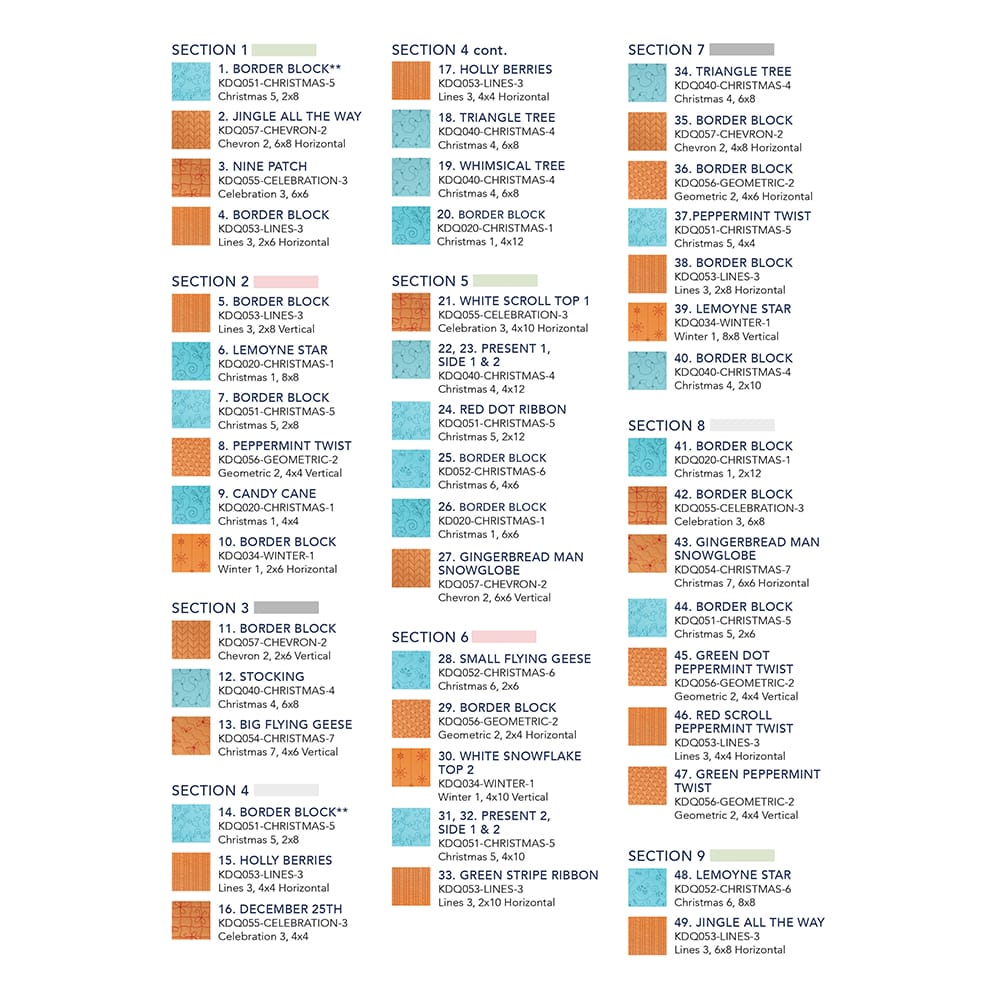 Jingle All The Way Quilting Bundle