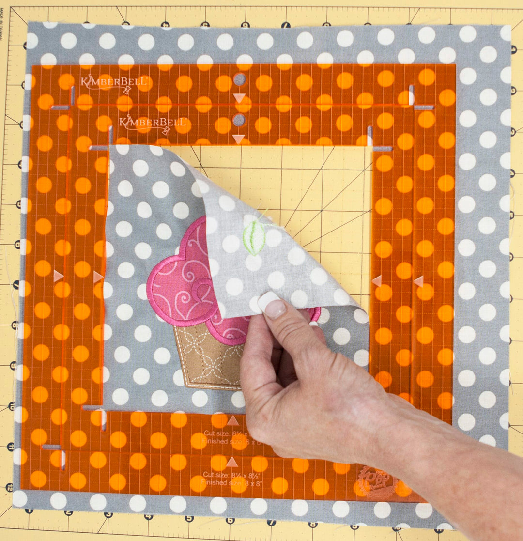 Orange Pop Rulers, Square Set