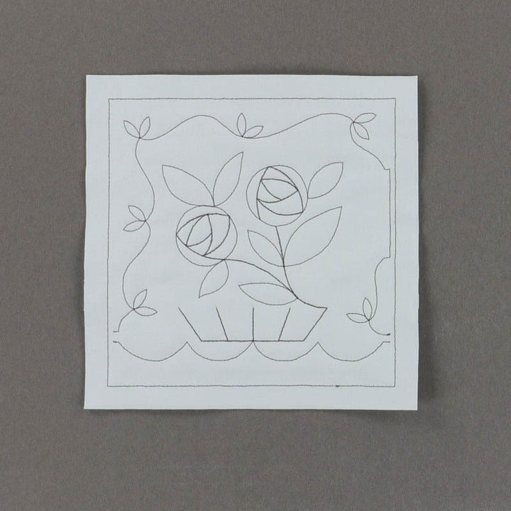 January 2026 Teacup Block (Digital Download)