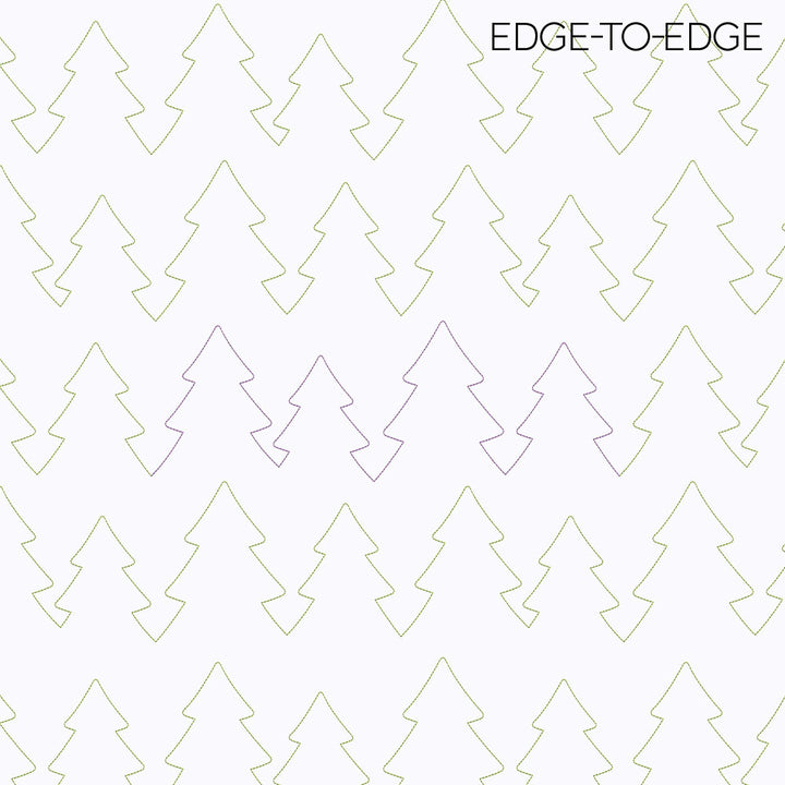 Forest Edge-to-Edge 1 - Longarm Quilting