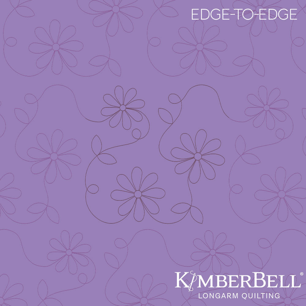 Daisy 1 Longarm Quilting Set (Edge-to-Edge + Block)