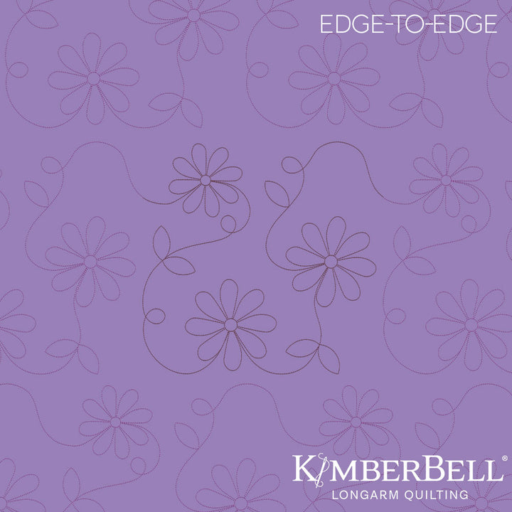 Daisy 1 Longarm Quilting Set (Edge-to-Edge + Block)