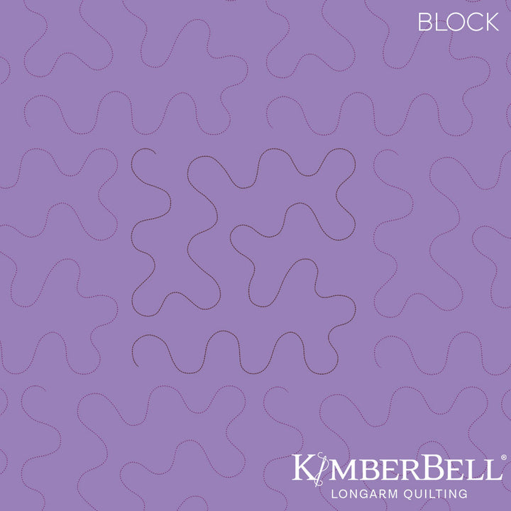 Stipple 1 Longarm Quilting Set (Edge-to-Edge + Block)