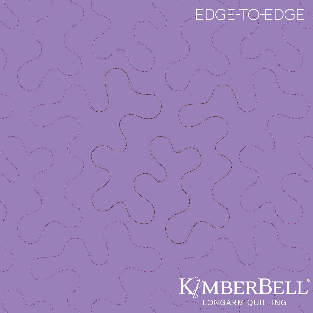 Stipple 1 Longarm Quilting Set (Edge-to-Edge + Block)