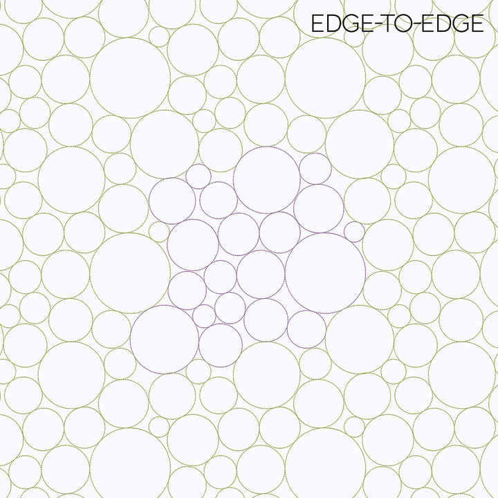 Pebble Edge-to-Edge 1 Longarm Quilting