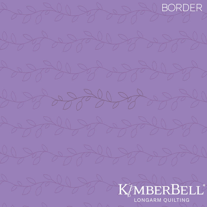 Vine Border 1 Longarm Quilting Set (Border + Corner)
