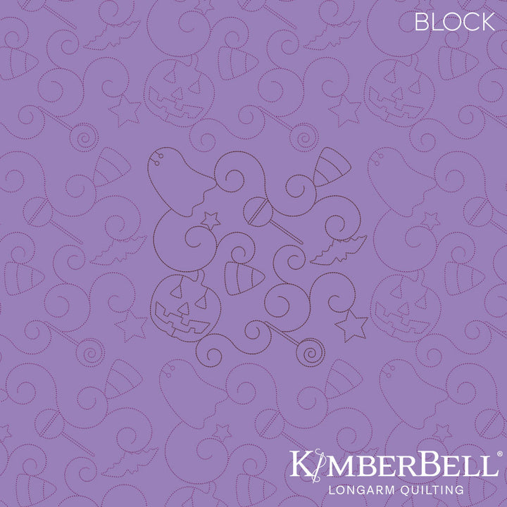 Halloween 1 Longarm Quilting Set (Edge-to-Edge + Block)