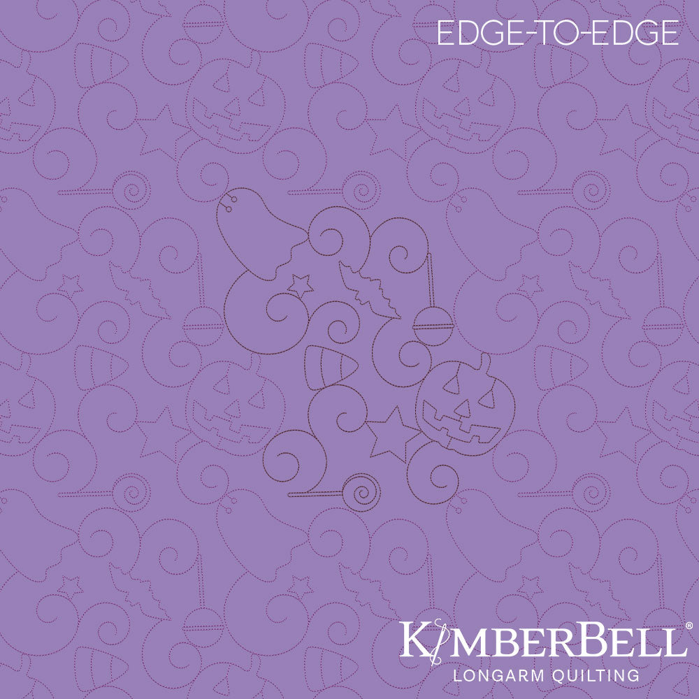 Halloween 1 Longarm Quilting Set (Edge-to-Edge + Block)