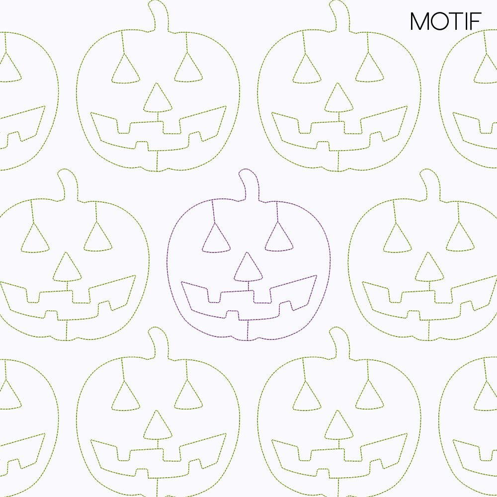 Halloween Motif 2 - Longarm Quilting