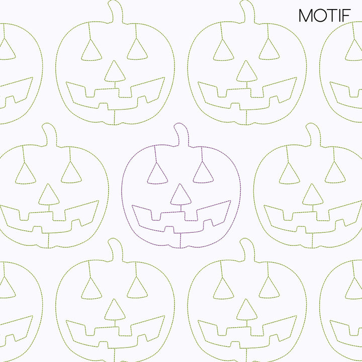 Halloween Motif 2 - Longarm Quilting