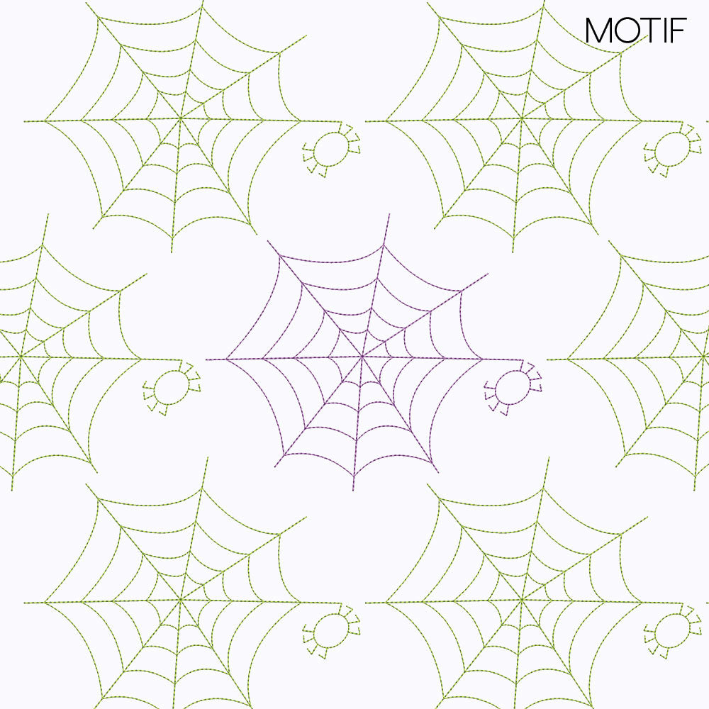Halloween Motif 4 - Longarm Quilting