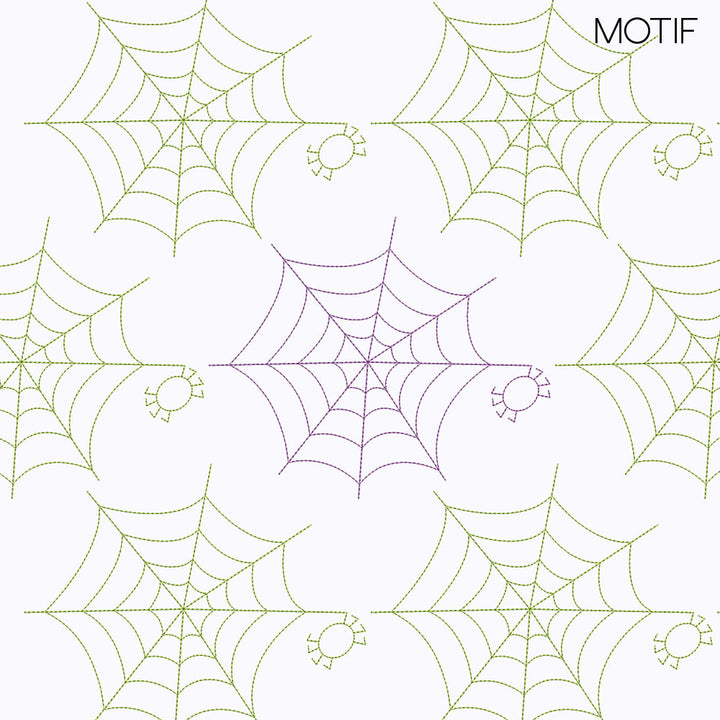 Halloween Motif 4 - Longarm Quilting