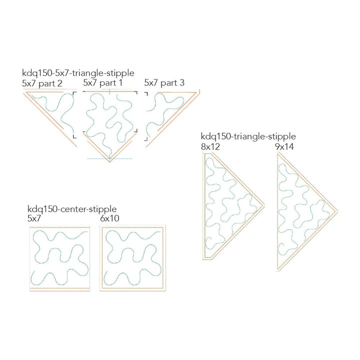 Cuties Vol. 2 Quilting Bundle, July-December