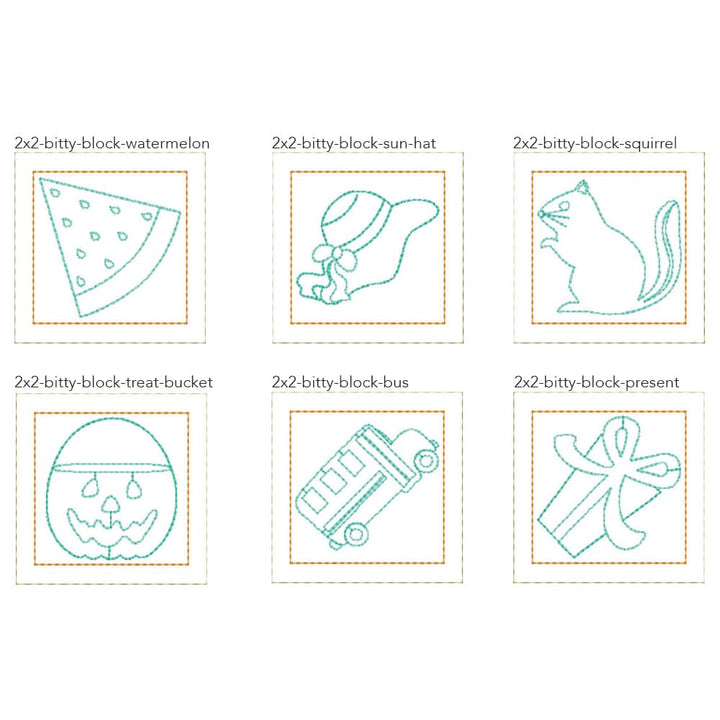 Cuties Vol. 2 Quilting Bundle, July-December