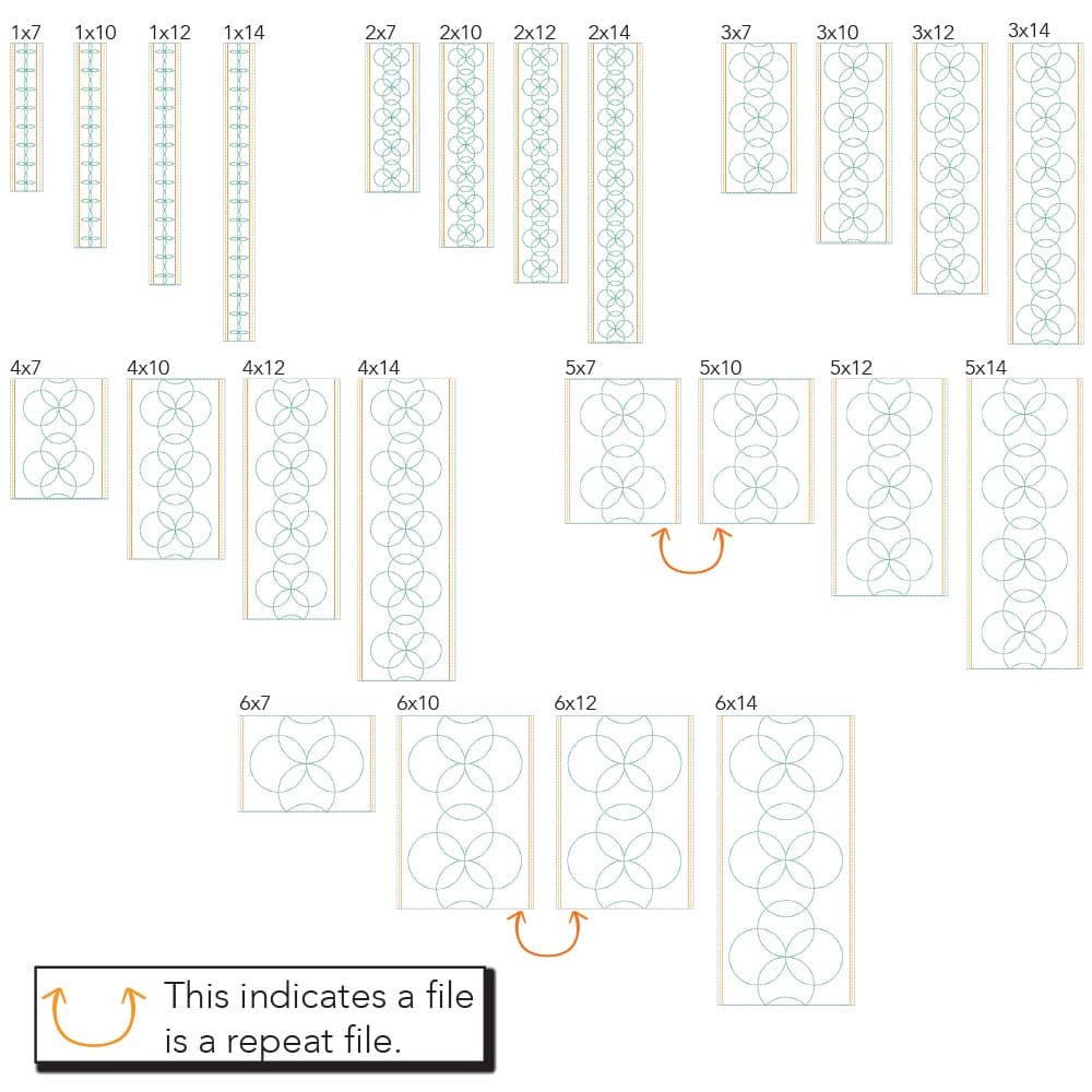 Orange Peel Border 1