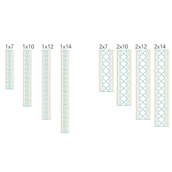 Cuties Vol. 2 Quilting Bundle, July-December