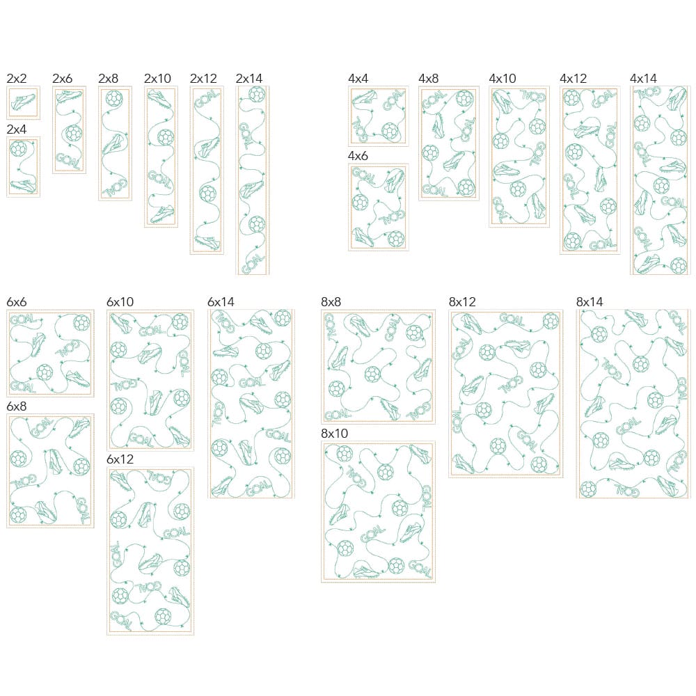 Sport 4 background quilting file sizes