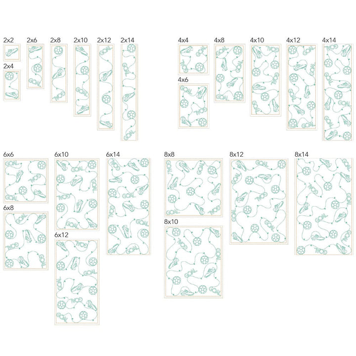 Sport 4 background quilting file sizes