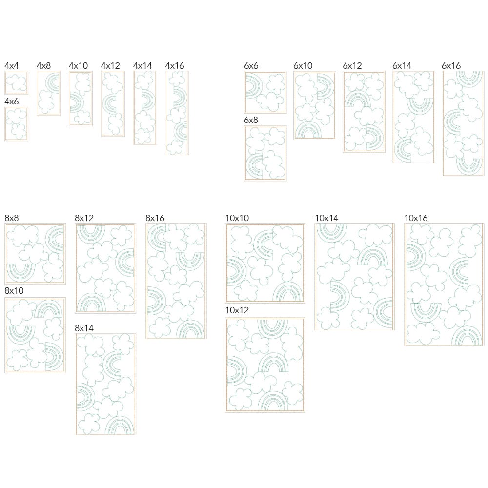 Spring 5 embroidery File Sizes