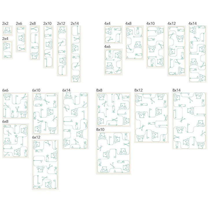 Sport 5 background quilting design tiles