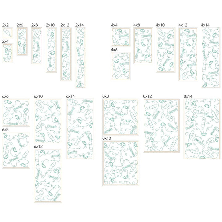 Mini Quilts, Vol. 2: July-December Quilting Bundle