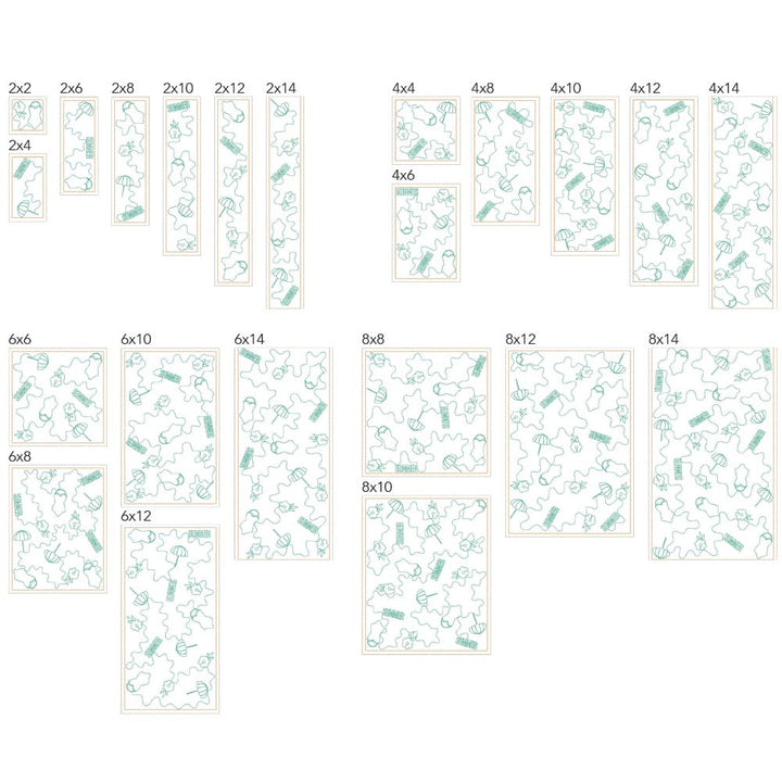 Mini Quilts, Vol. 2: July-December Quilting Bundle