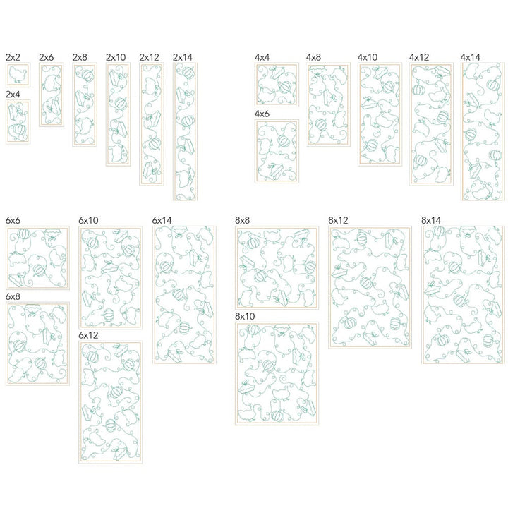 Mini Quilts, Vol. 2: July-December Quilting Bundle