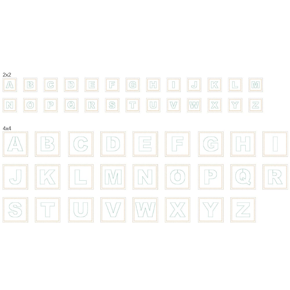 bitty block alphabet 1 background quilting design blocks