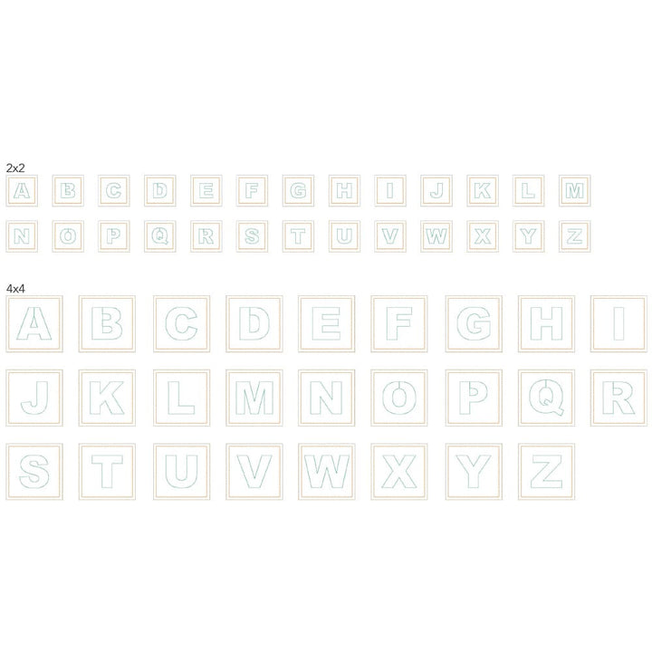 bitty block alphabet 1 background quilting design blocks