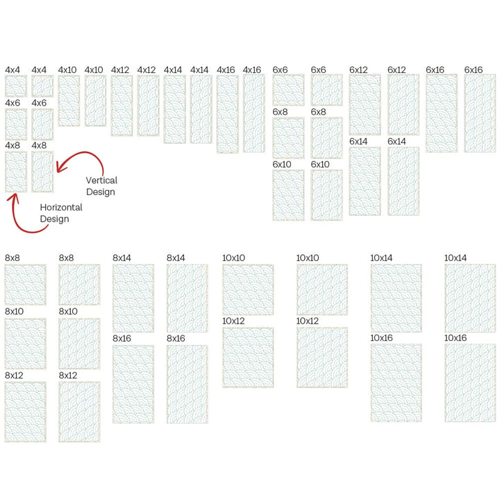 Fan 1 Background Quilting