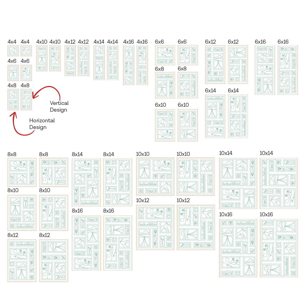 Travel 3 - Background Quilting