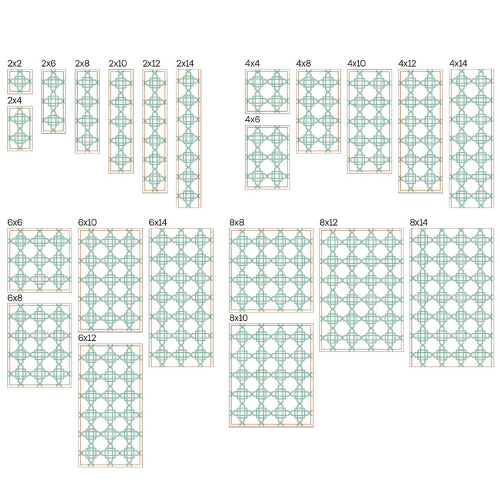 Knot 1 - Background Quilting