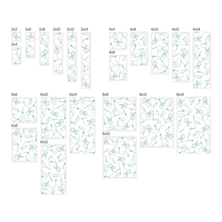 Cooking 1 - Background Quilting