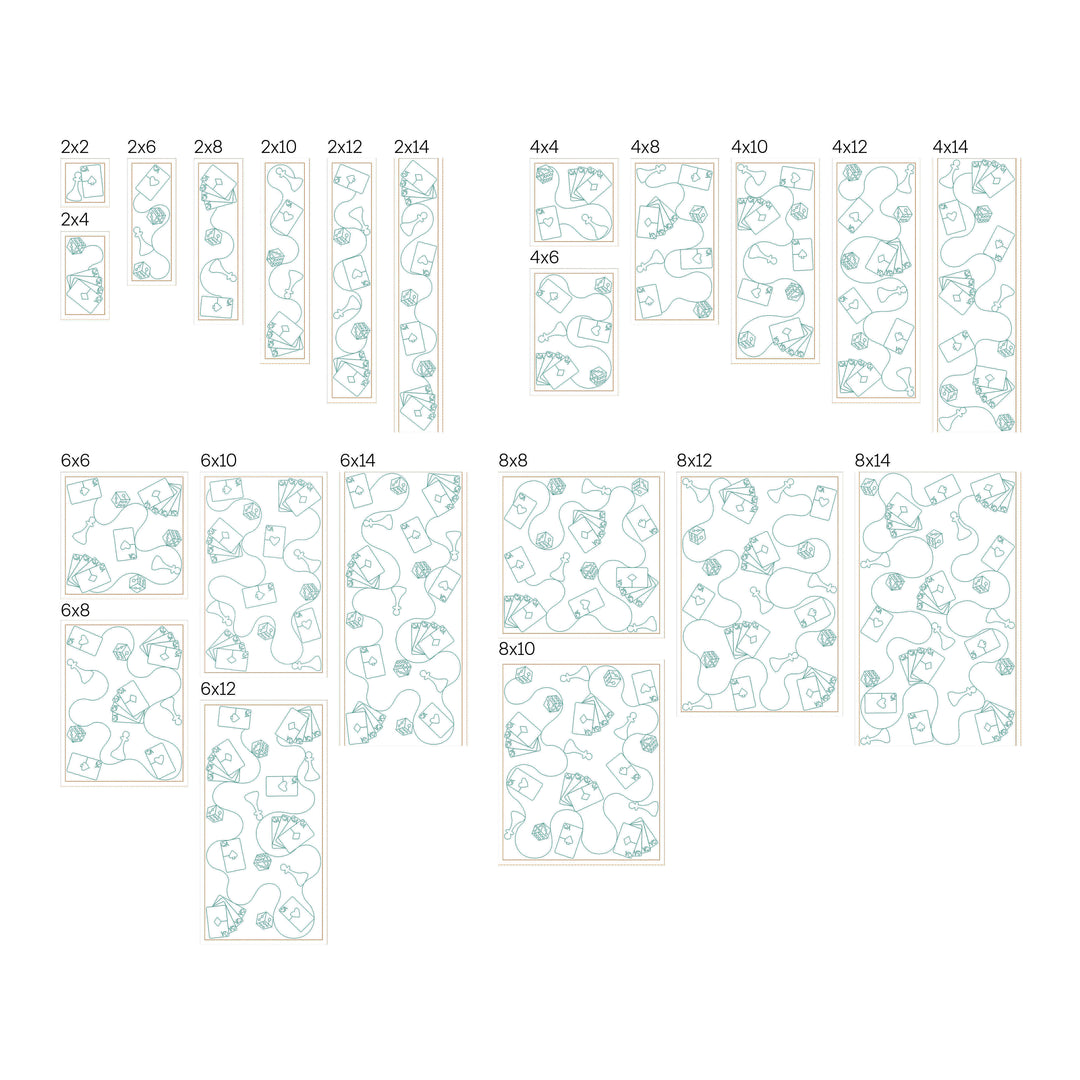 Game 1 - Background Quilting