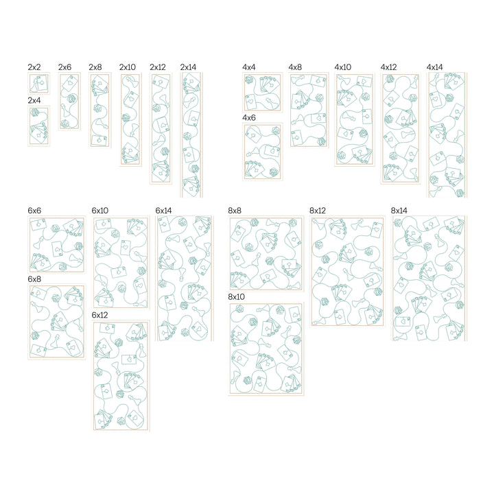 Game 1 - Background Quilting