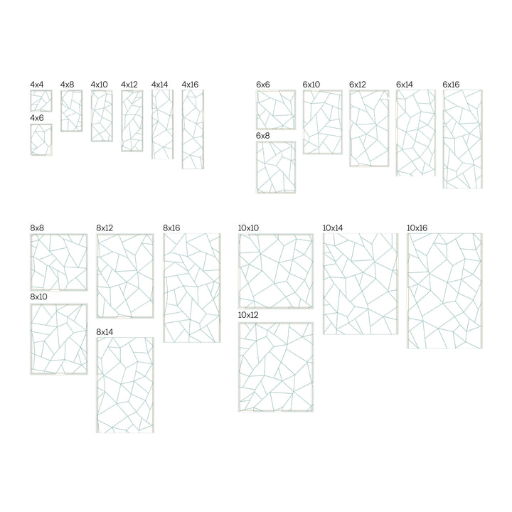 Crackle 1 - Background Quilting